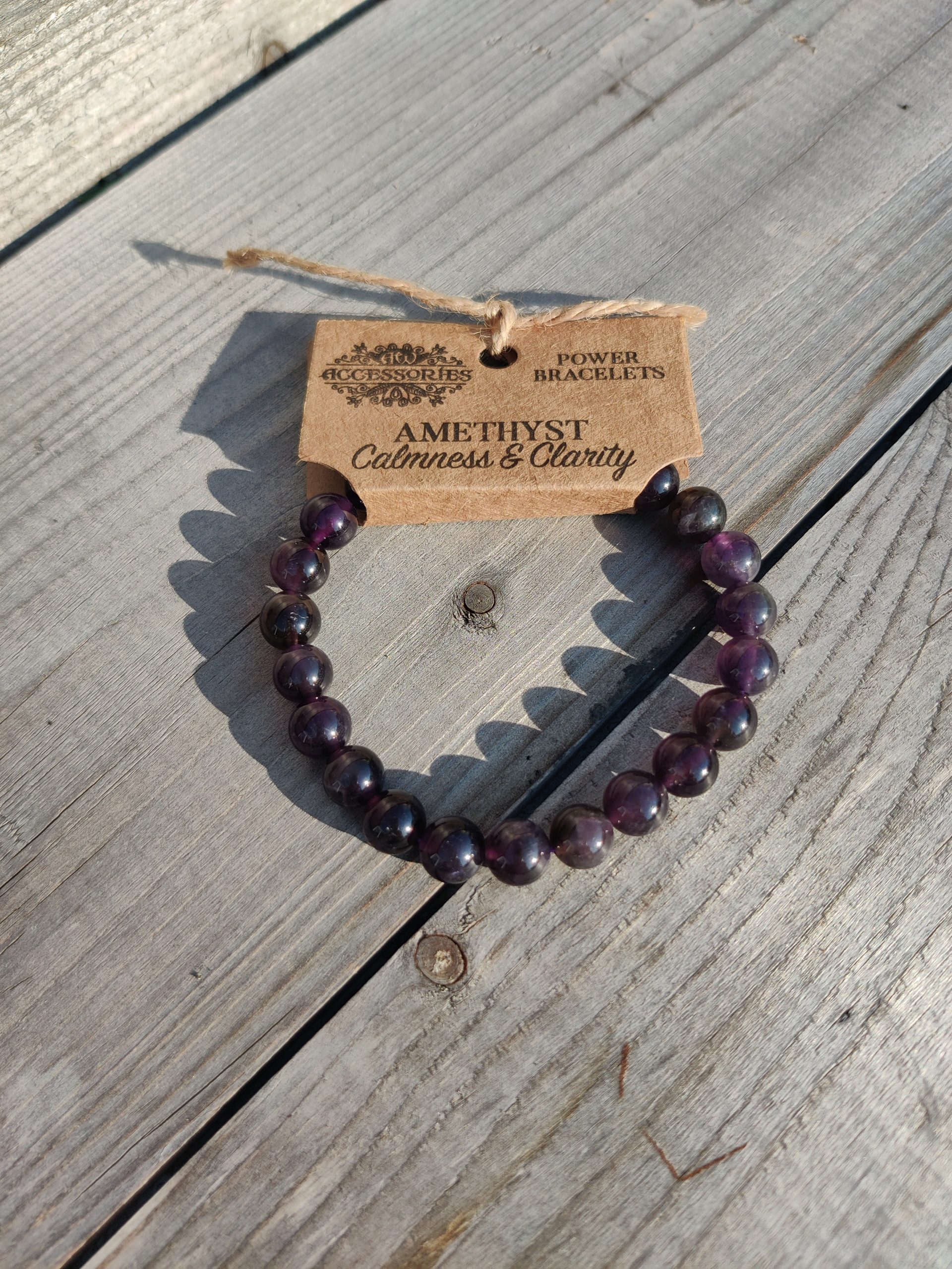 Amethyst Power Bracelet