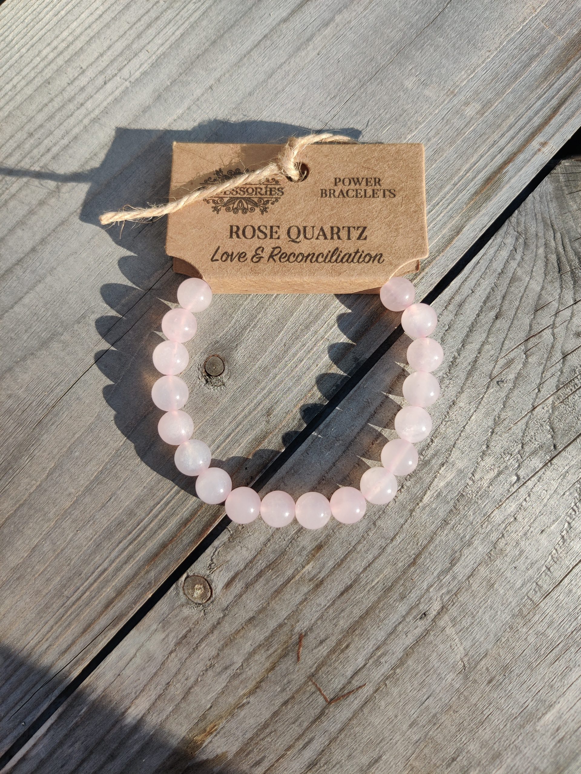 Rose Quartz Power Bracelet
