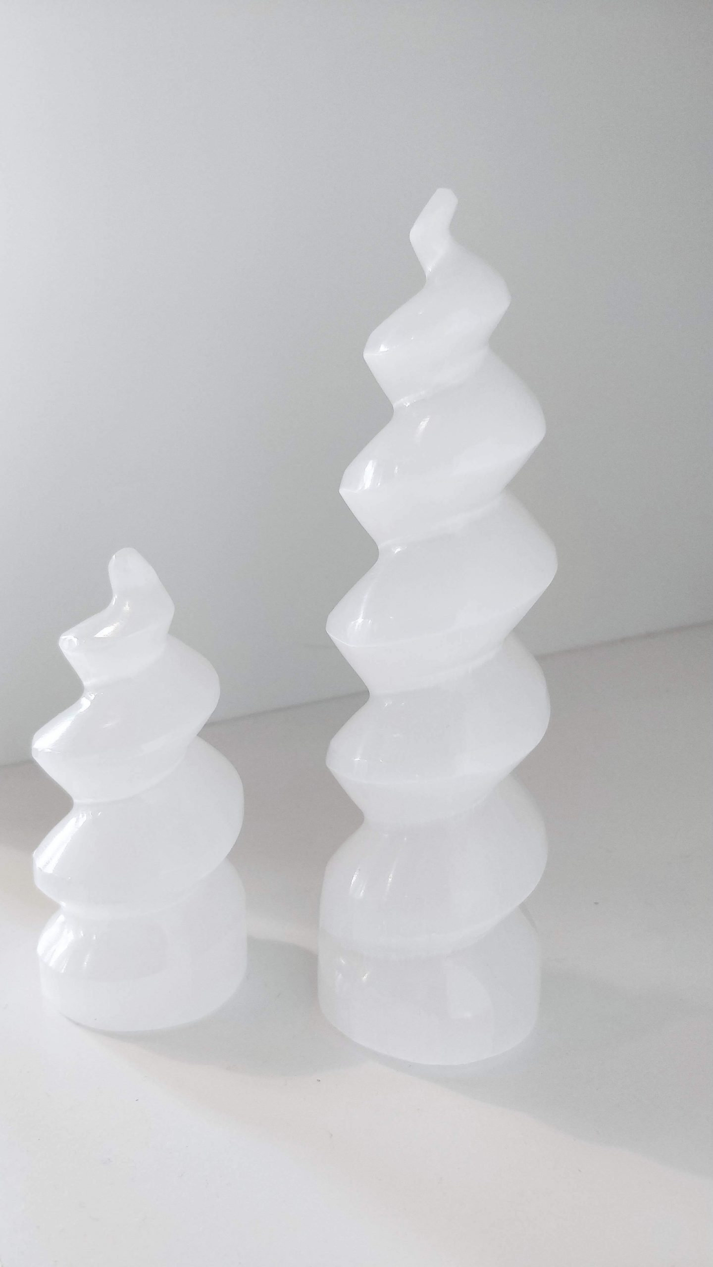 Selenite Spiral Small