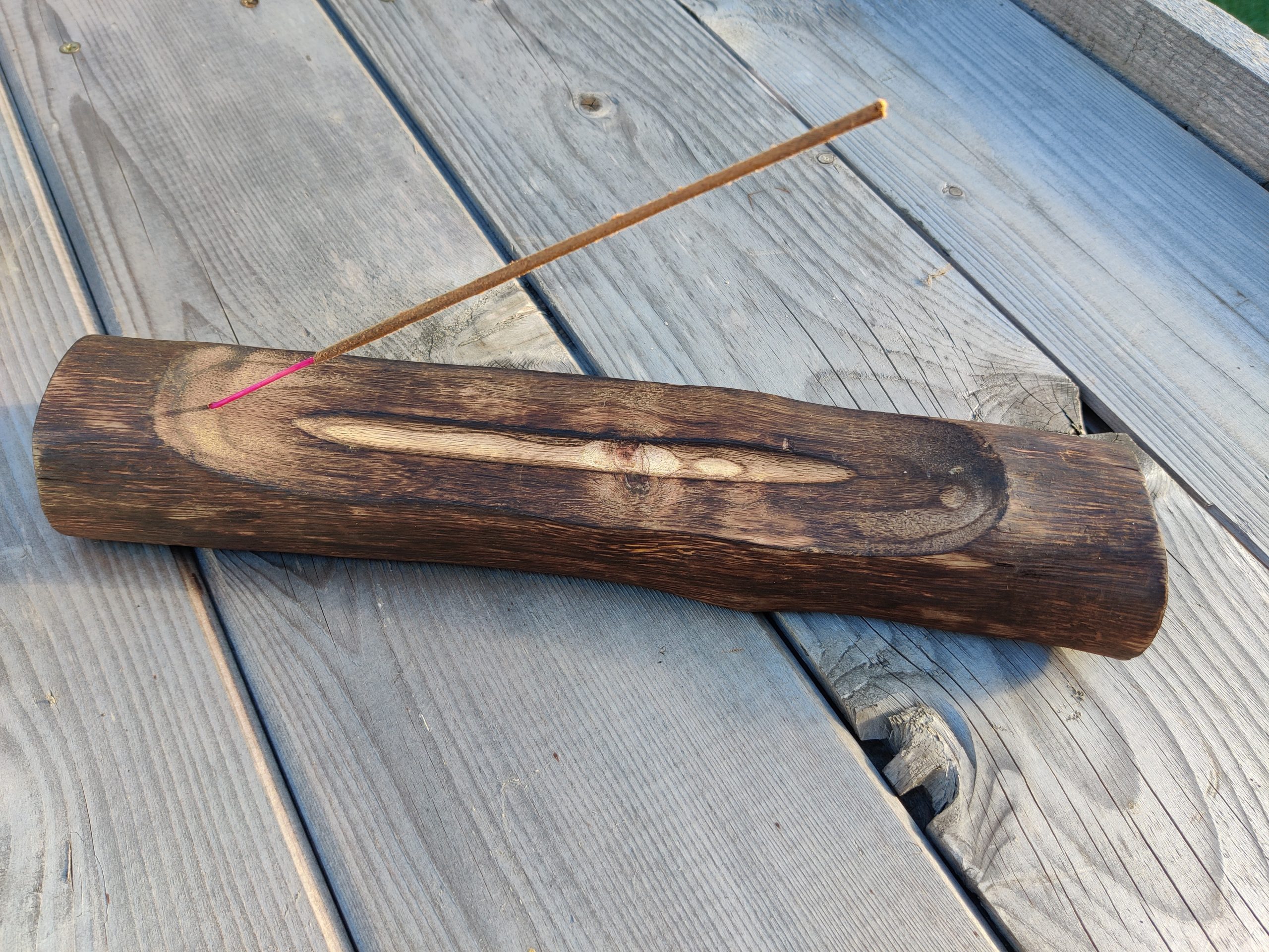 Wooden Branch Incense Holder