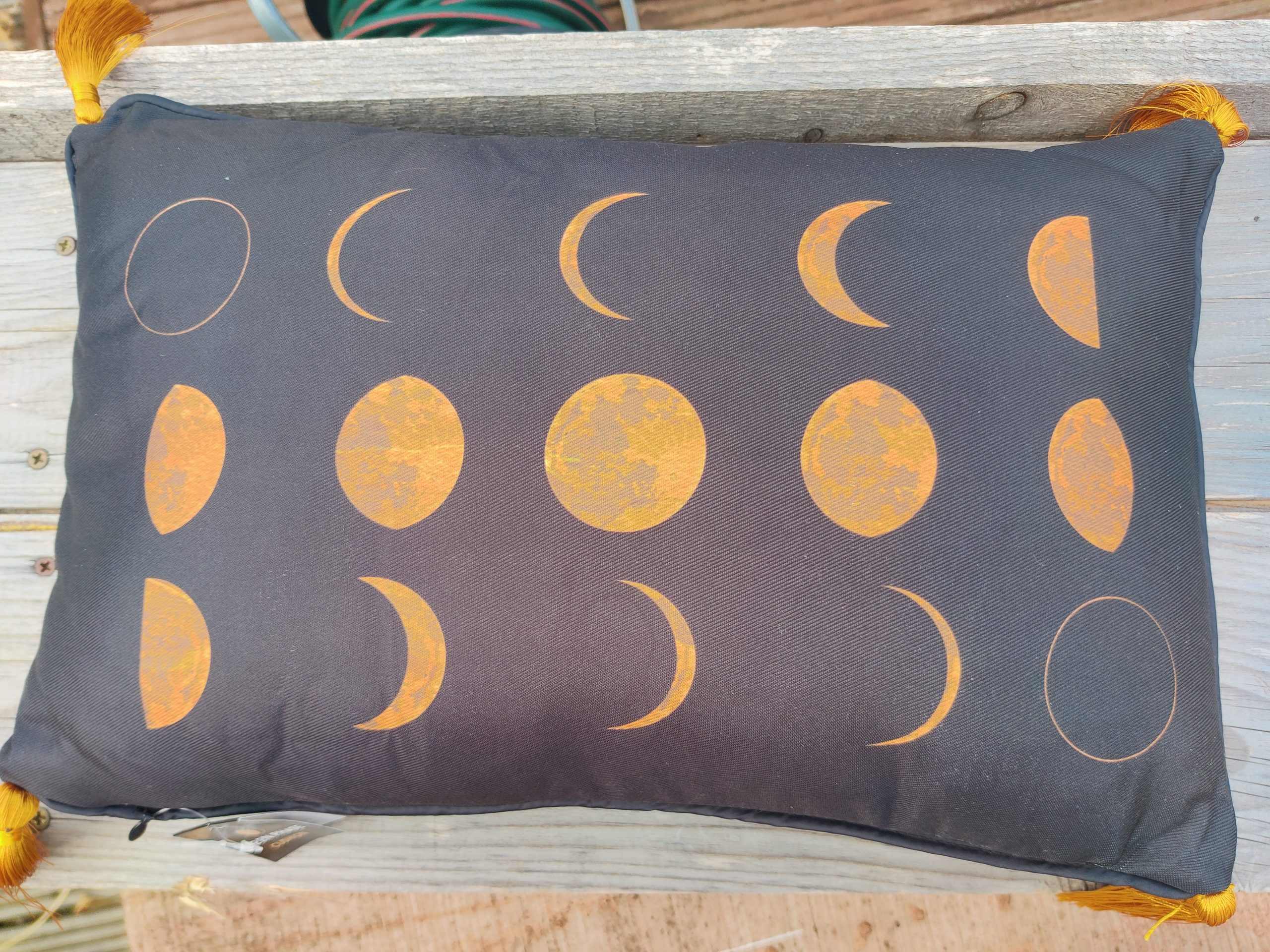 Moon Phases Rectangular Cushion