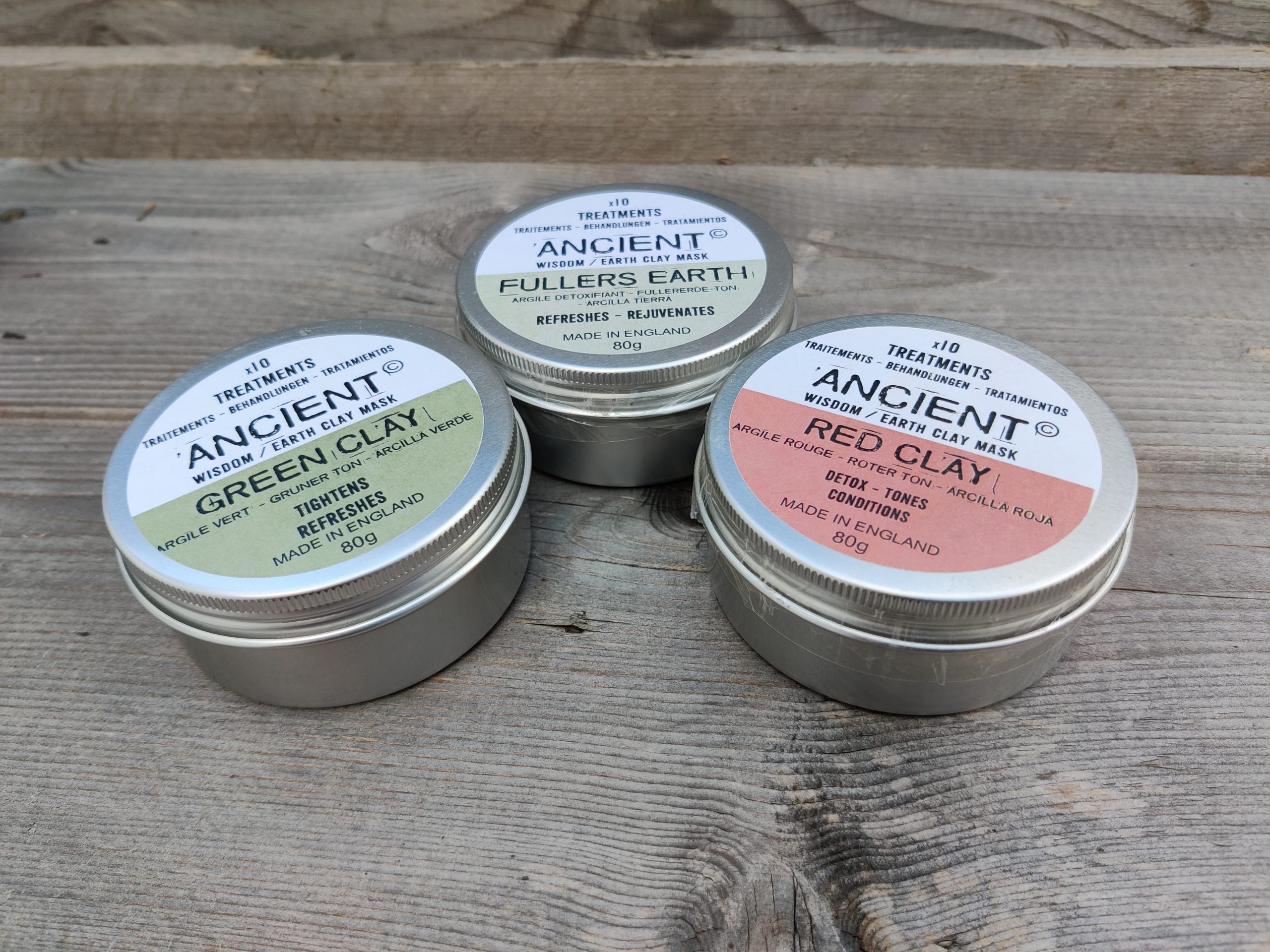 Ancient Wisdom Earth Clay Masks