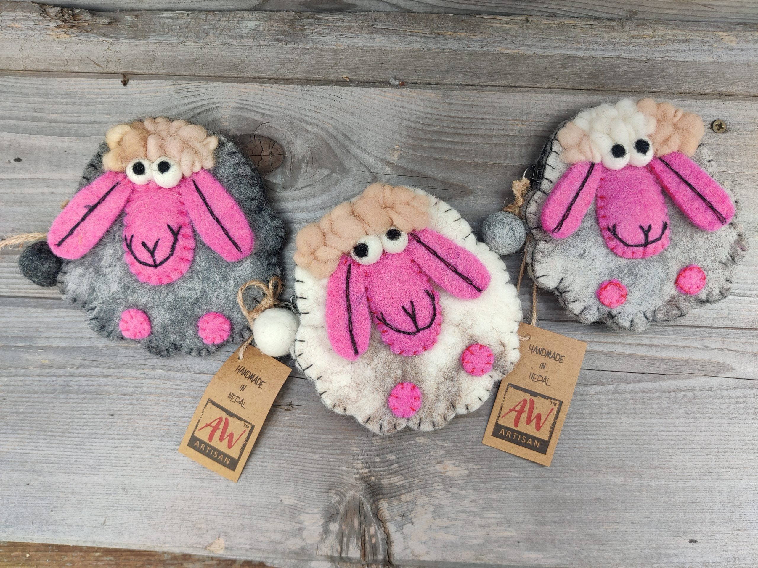 Sheep Felt Purse Range