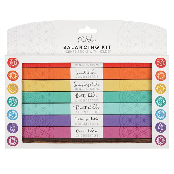 Chakra Incense balancing kit