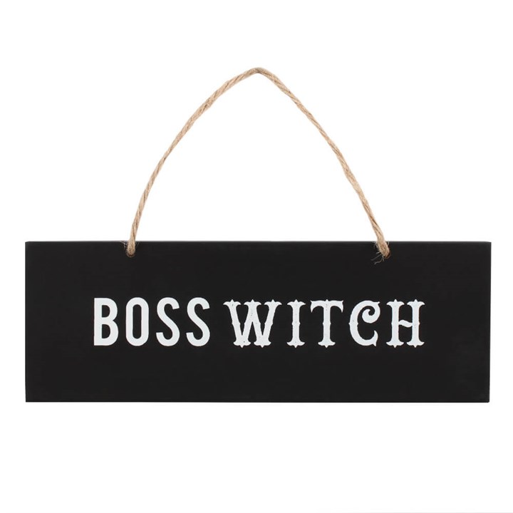 Boss Witch MDF sign