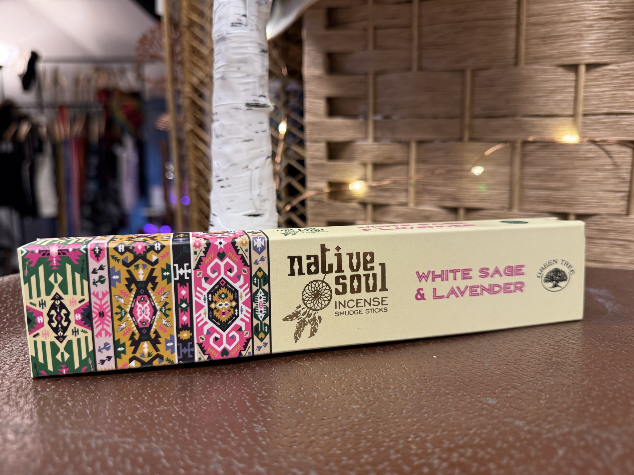 Native soul white sage and lavender incense