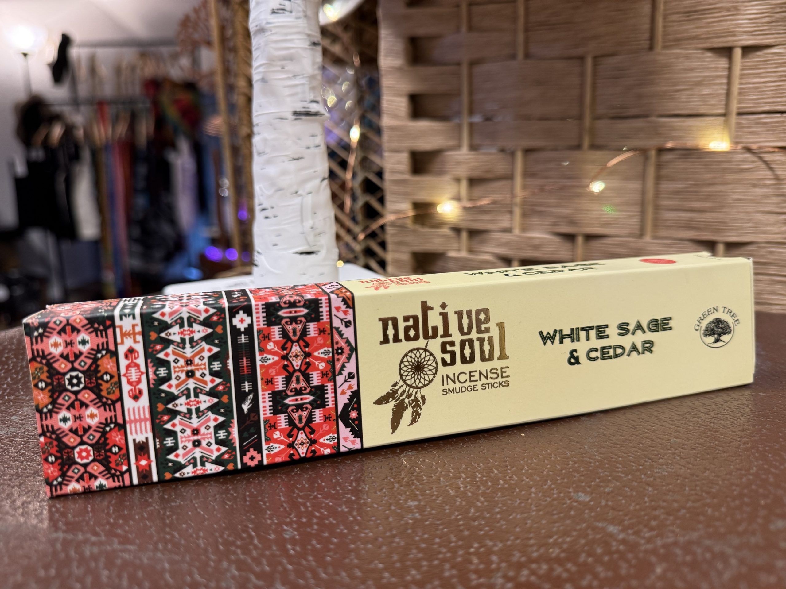 Native Soul white sage and cedar incense