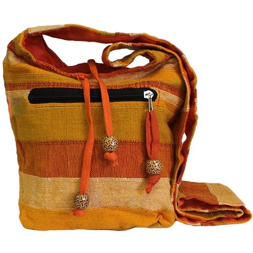 Nepal Sling Bag – Sunrise Orange