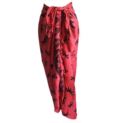 Bali Gecko Sarongs – Pink