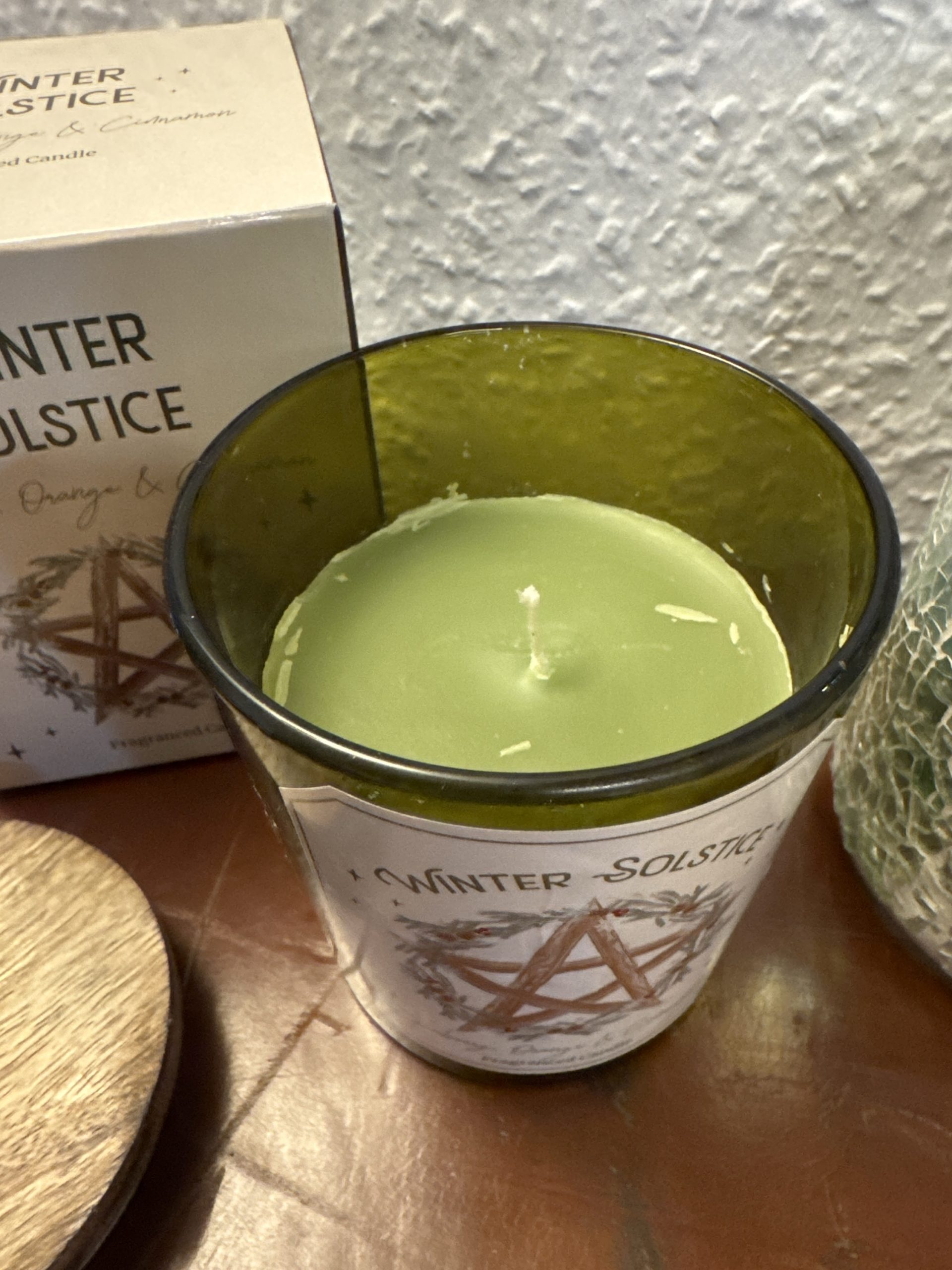 Winter Solstice Candle