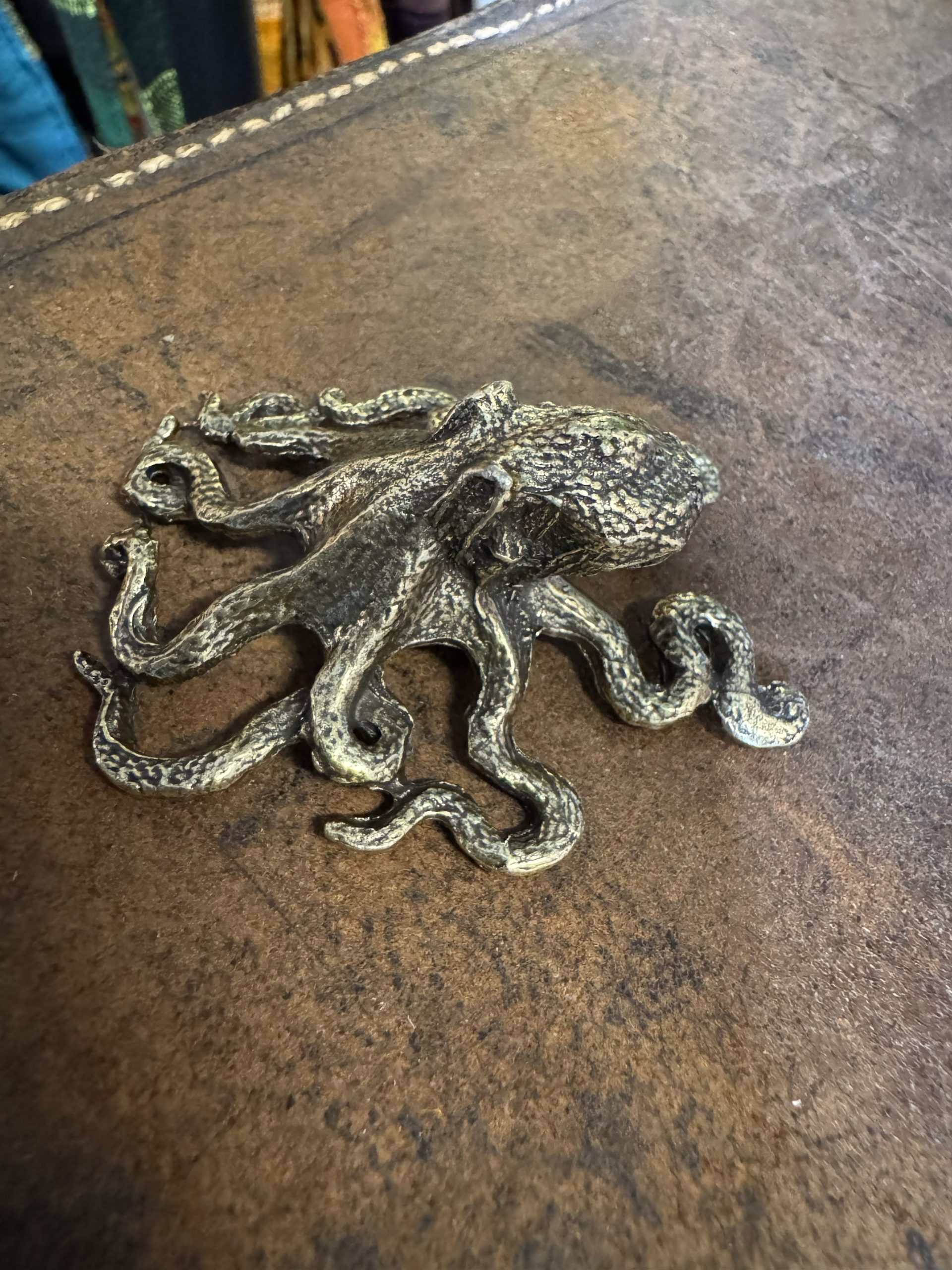 Brass Octopus’s Curiosity Ornament