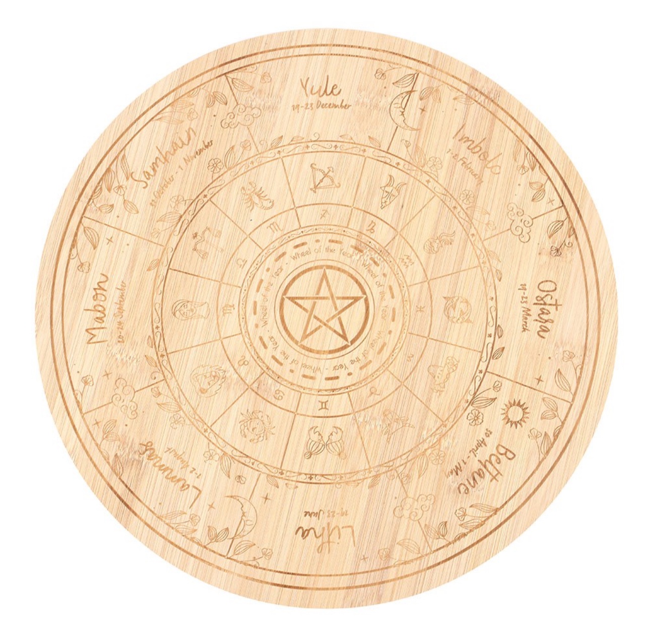 Wheel of the year serving board/Alter board