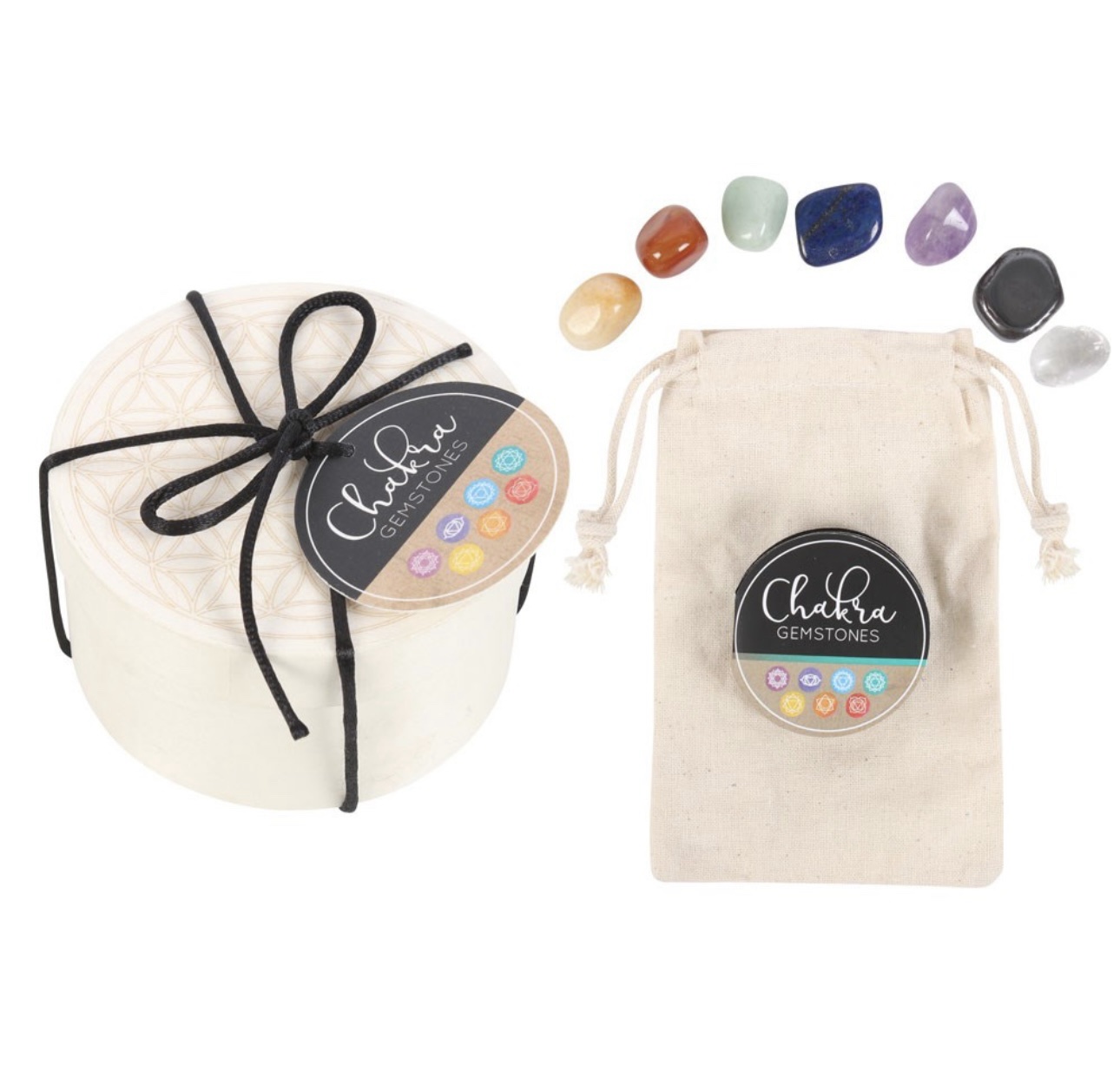 Chakra Gemstone Crystal Giftset